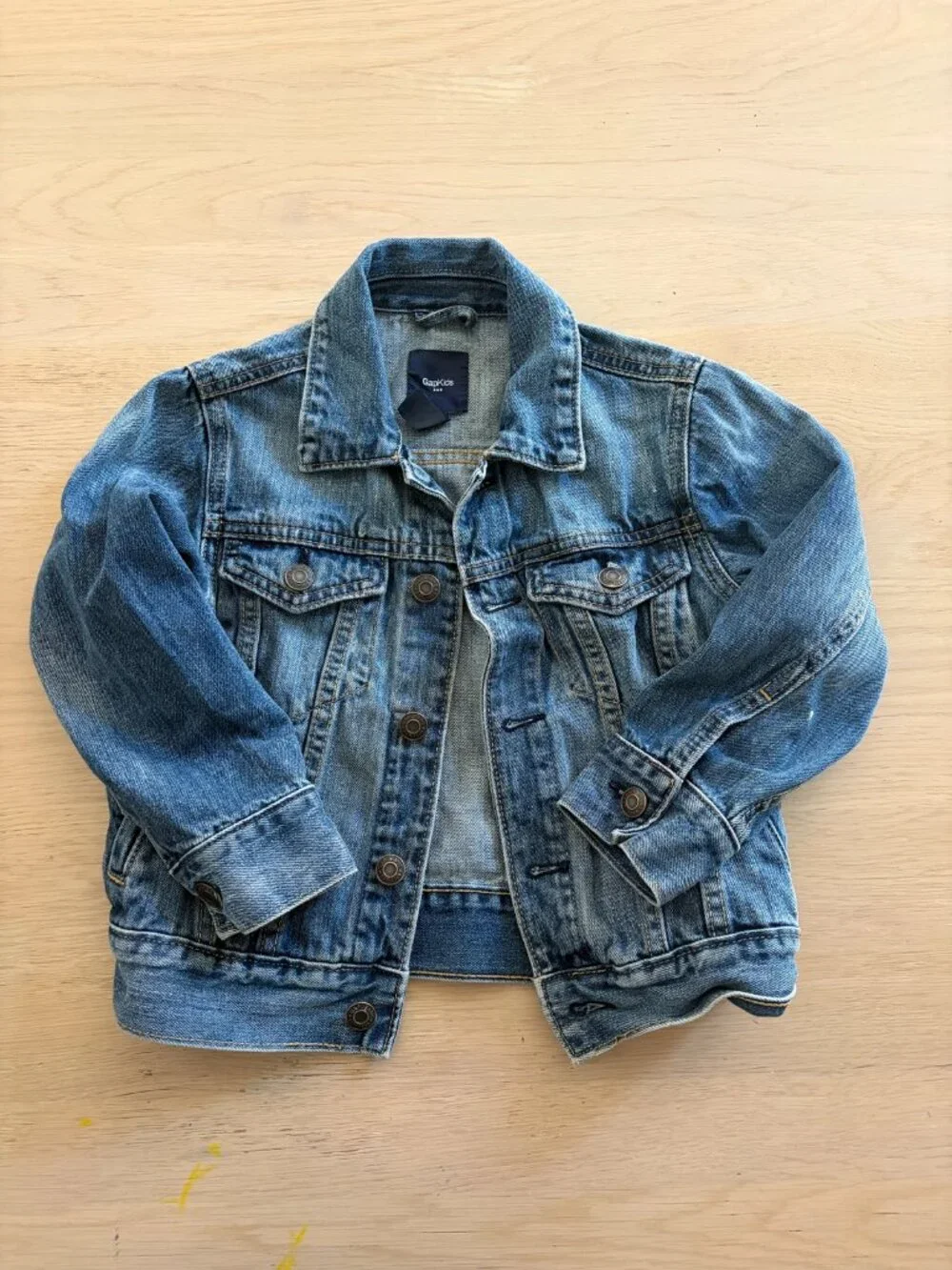 Gap Kids Denim Jacket Boys Girls XS 4-5 Years Trucker Jean Jacket